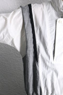 monotone layer collar dolman pull