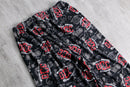 2000s Orange County Choppers all over print wide pants