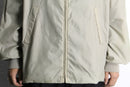 “IZOD LACOSTE” ivory zip up blouson