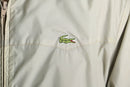 “IZOD LACOSTE” ivory zip up blouson