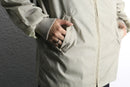 “IZOD LACOSTE” ivory zip up blouson