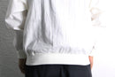 monotone layer collar dolman pull