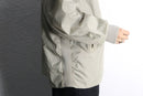 “IZOD LACOSTE” ivory zip up blouson