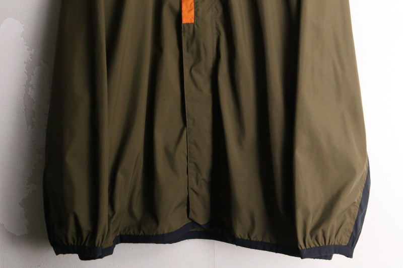 "NIKE" khaki color nylon track jacket