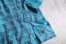 90's CHICO’S metallic silk shirt jacket