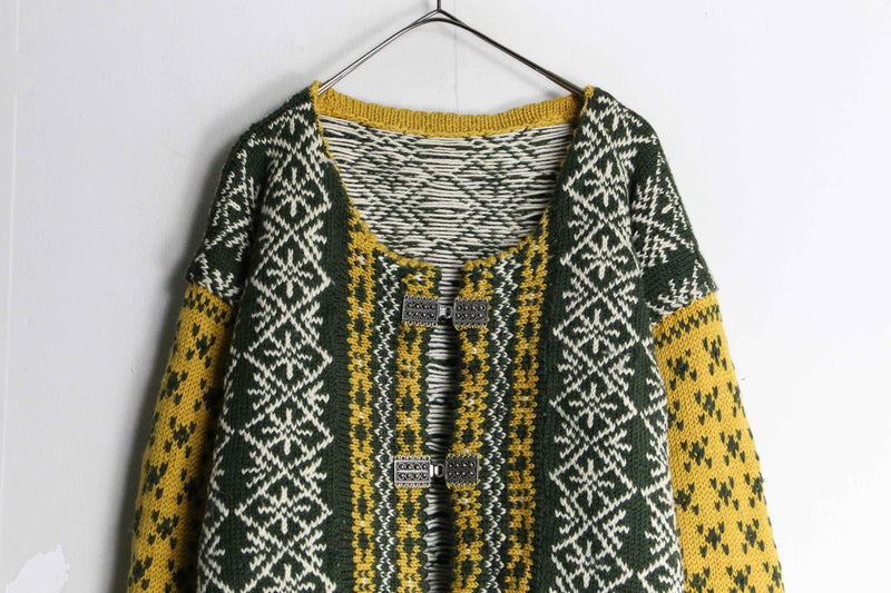 geomatics pattern hock cardigan