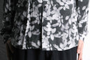 “INC INTERNATIONAL CONCEPTS” monochrome floral shirt