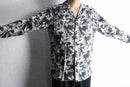 “INC INTERNATIONAL CONCEPTS” monochrome floral shirt