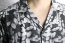 “INC INTERNATIONAL CONCEPTS” monochrome floral shirt