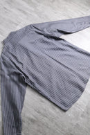 90-00's silk blend cotton stripe shirt