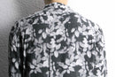 “INC INTERNATIONAL CONCEPTS” monochrome floral shirt