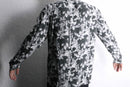 “INC INTERNATIONAL CONCEPTS” monochrome floral shirt