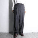 “Burberry’s” gray stripe wool trouser