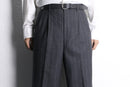 “Burberry’s” gray stripe wool trouser