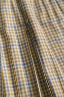 90's Burberry's linen blend wrap skirt