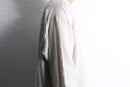 ivory linen double cuffs short shirt