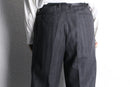 “Burberry’s” gray stripe wool trouser