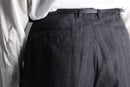 “Burberry’s” gray stripe wool trouser