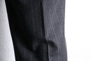 “Burberry’s” gray stripe wool trouser