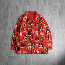 2000s Nick&Nora many many dogs sleeping shirt