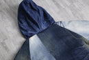 remake patch working denim anorak hoodie — replay limited