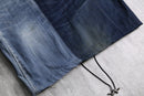 remake patch working denim anorak hoodie — replay limited