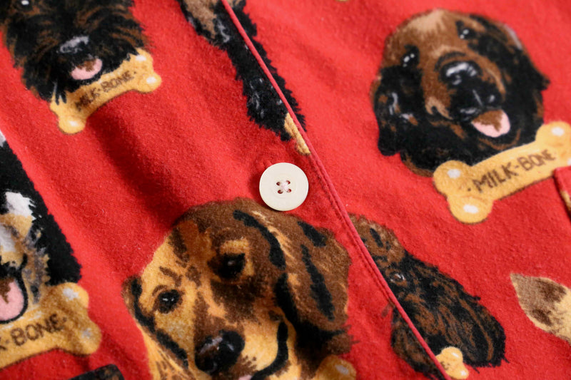 2000s Nick&Nora many many dogs sleeping shirt