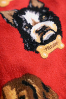 2000s Nick&Nora many many dogs sleeping shirt