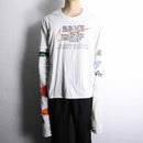 ''Re:make'' layered sleeve long T-shirt