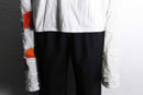''Re:make'' layered sleeve long T-shirt