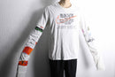 ''Re:make'' layered sleeve long T-shirt