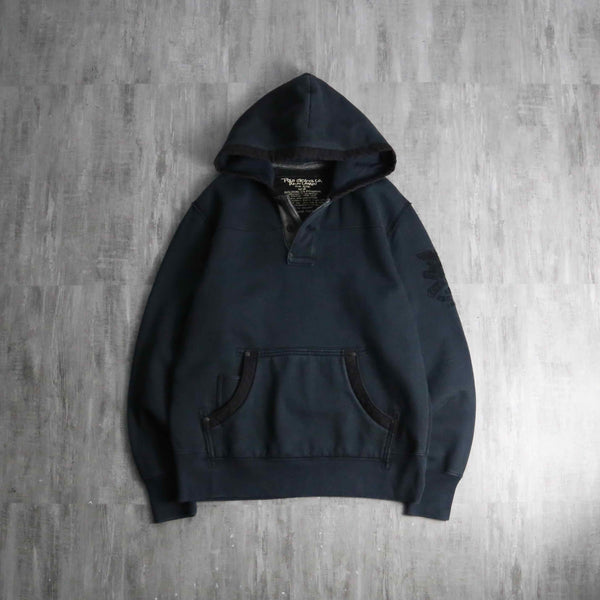 2000s Polo Jeans half button sweat hoodie