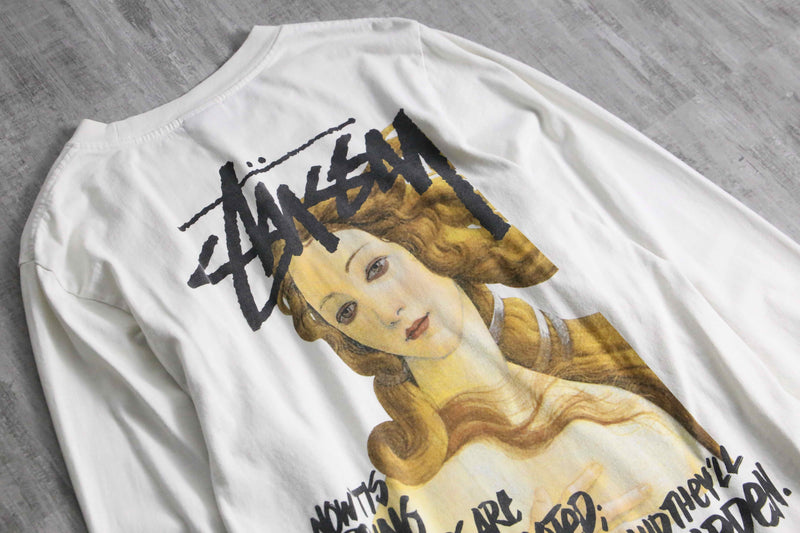 2000s Stussy spring weeds L/S tee