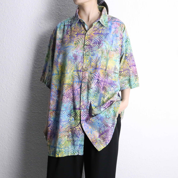 Rainbow Spiral Tie-Dye S/S Shirt
