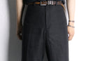 “LAUREN RALPH LAUREN” black linen slacks