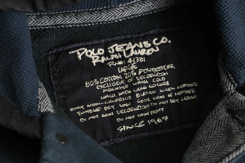 2000s Polo Jeans half button sweat hoodie