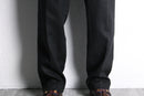 “LAUREN RALPH LAUREN” black linen slacks