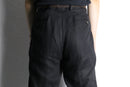 “LAUREN RALPH LAUREN” black linen slacks