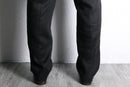 “LAUREN RALPH LAUREN” black linen slacks