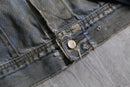 late 1990-00s Lee 220J denim tracker jacket "襤褸"