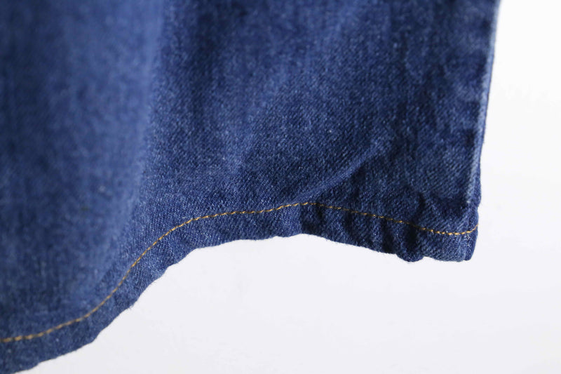 rope design denim pants