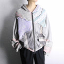 "Re:make" random docking うさ耳　knit hoodie