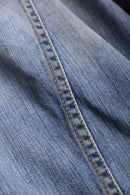 late 1990-00s Lee 220J denim tracker jacket "襤褸"