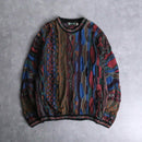 “TUNDRA” mulch color 3D design  knit