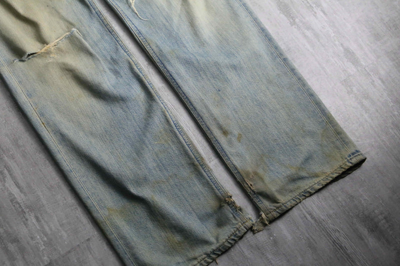 2000s Lee destroy straight denim pants