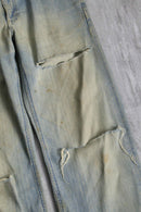 2000s Lee destroy straight denim pants