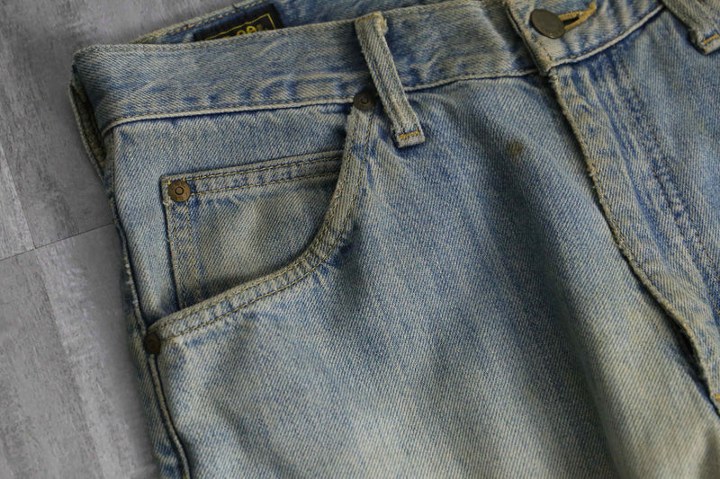 2000s Lee destroy straight denim pants