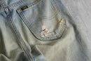 2000s Lee destroy straight denim pants