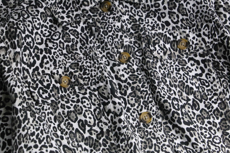 1990s CHICO'S leopard tracker jacket