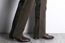 90-00s "Marlboro Classics" faded brown wide straight utility pants